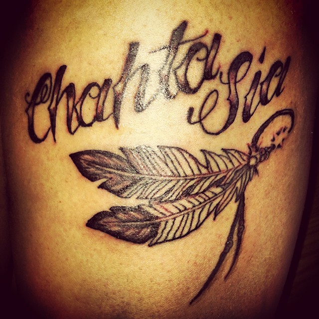 Choctaw Hip Tattoo