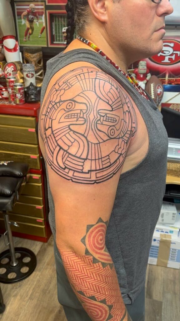 Choctaw Shoulder Tattoos