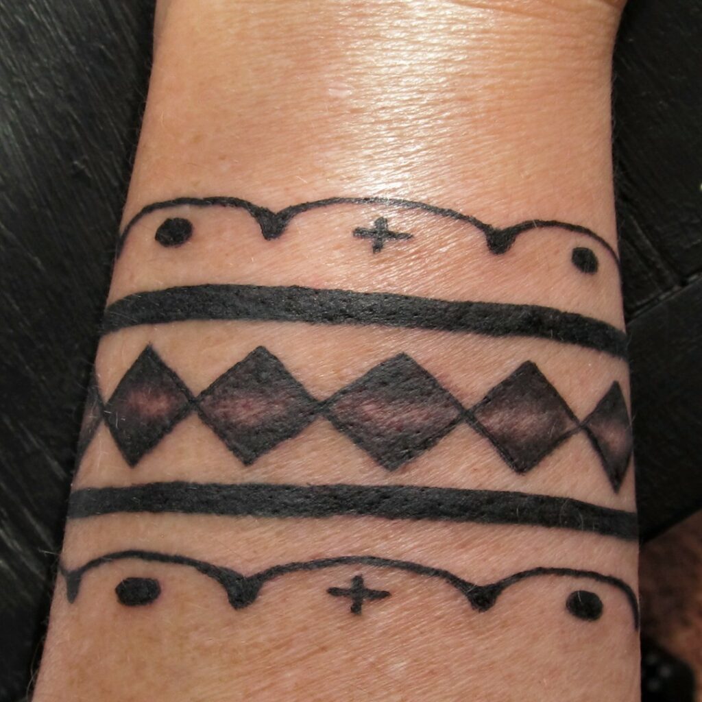 Choctaw Wrist Tattoo
