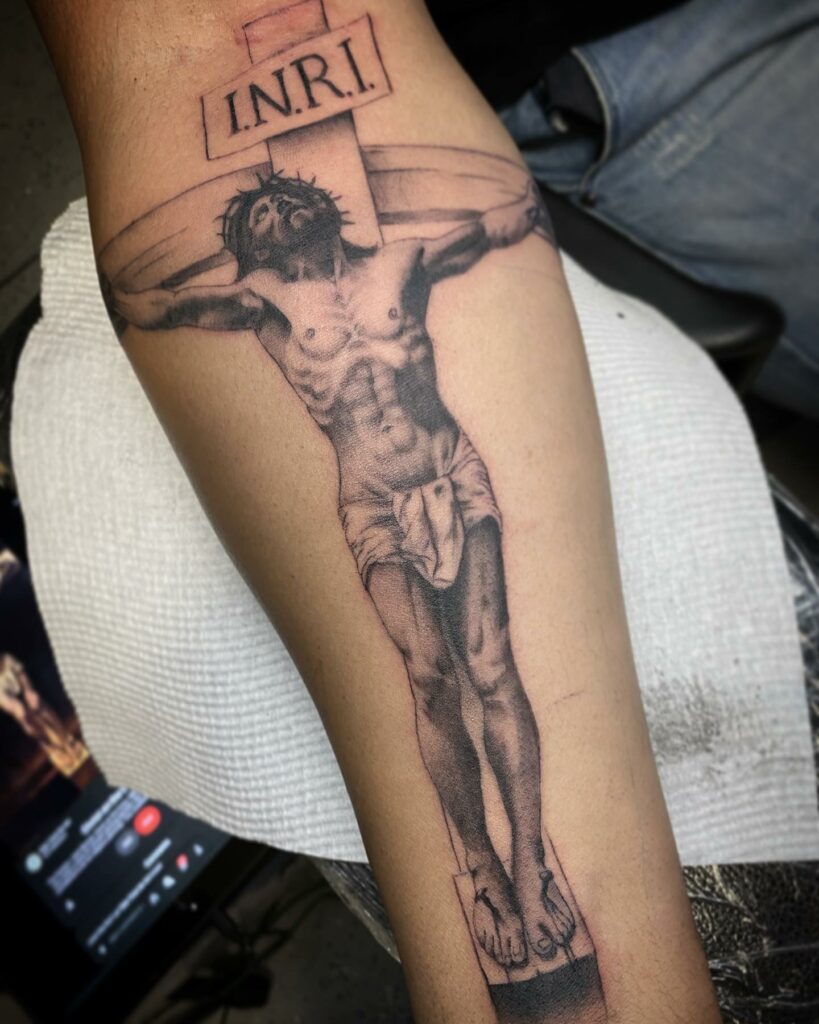 Crucifixion of Jesus Tattoo