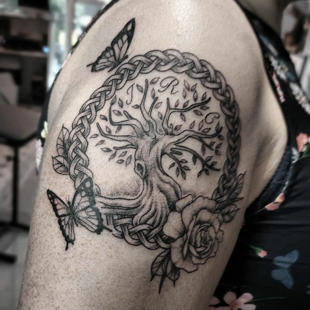 Dara Knot Tattoos The Power of the Oak Tree