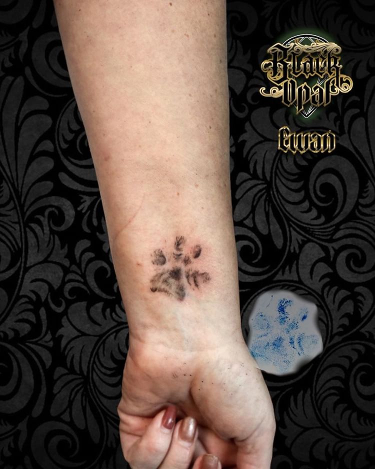Dog Fingerprint Tattoos