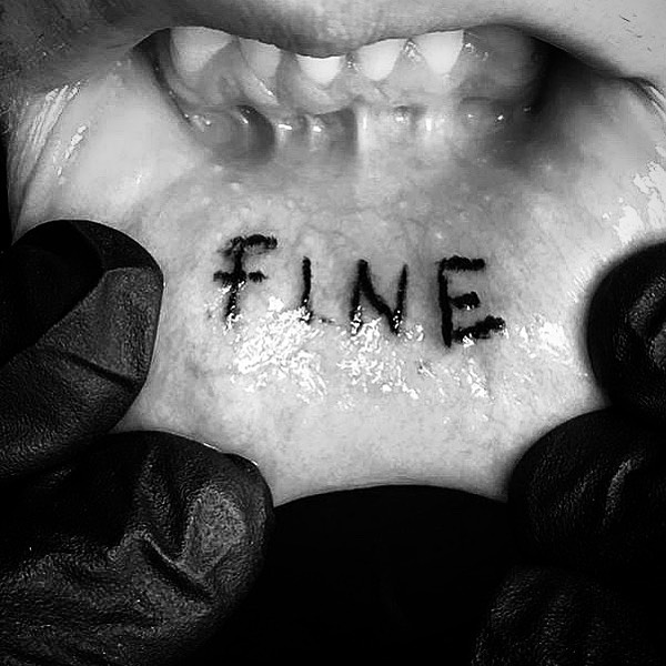 Fine Lip Tattoo