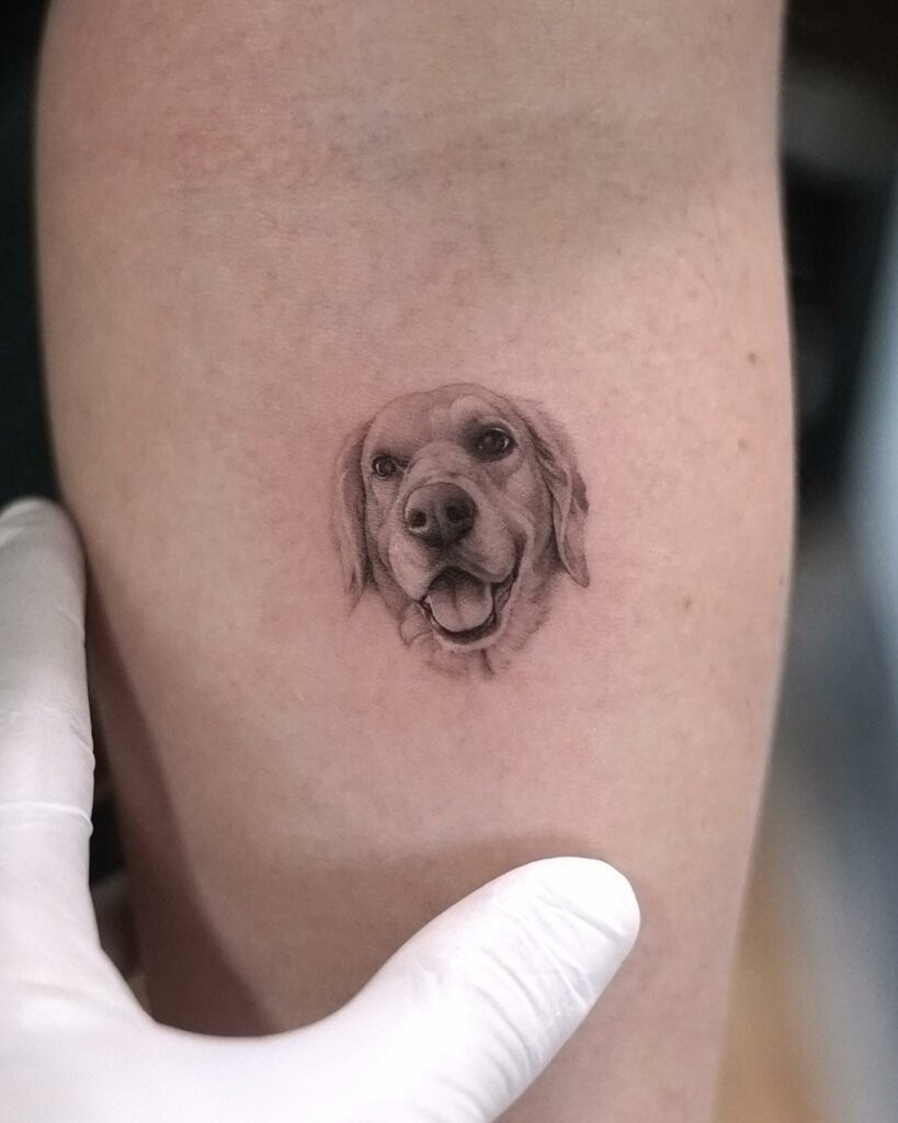 Furry Friend Tattoo