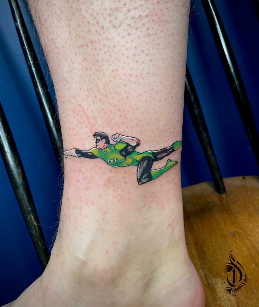 Green Lantern Tattoo Outsons