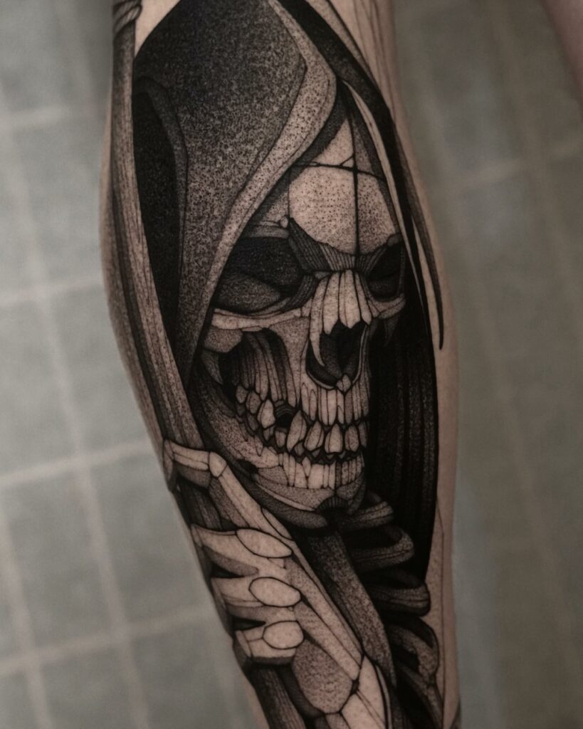 Large Skull Tattoos