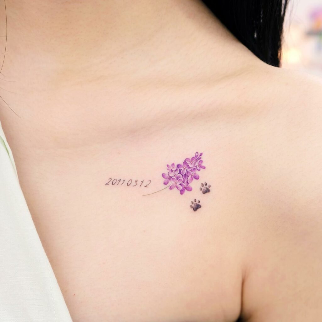 Lilac Tattoo