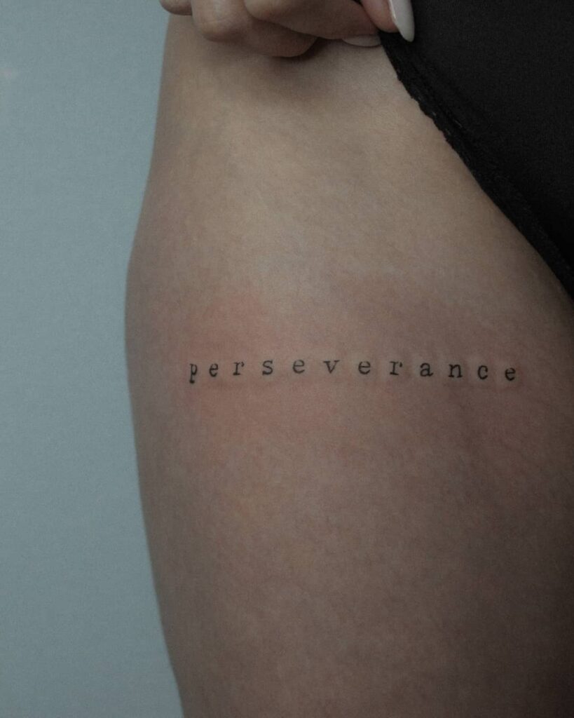 Perseverance Tattoo