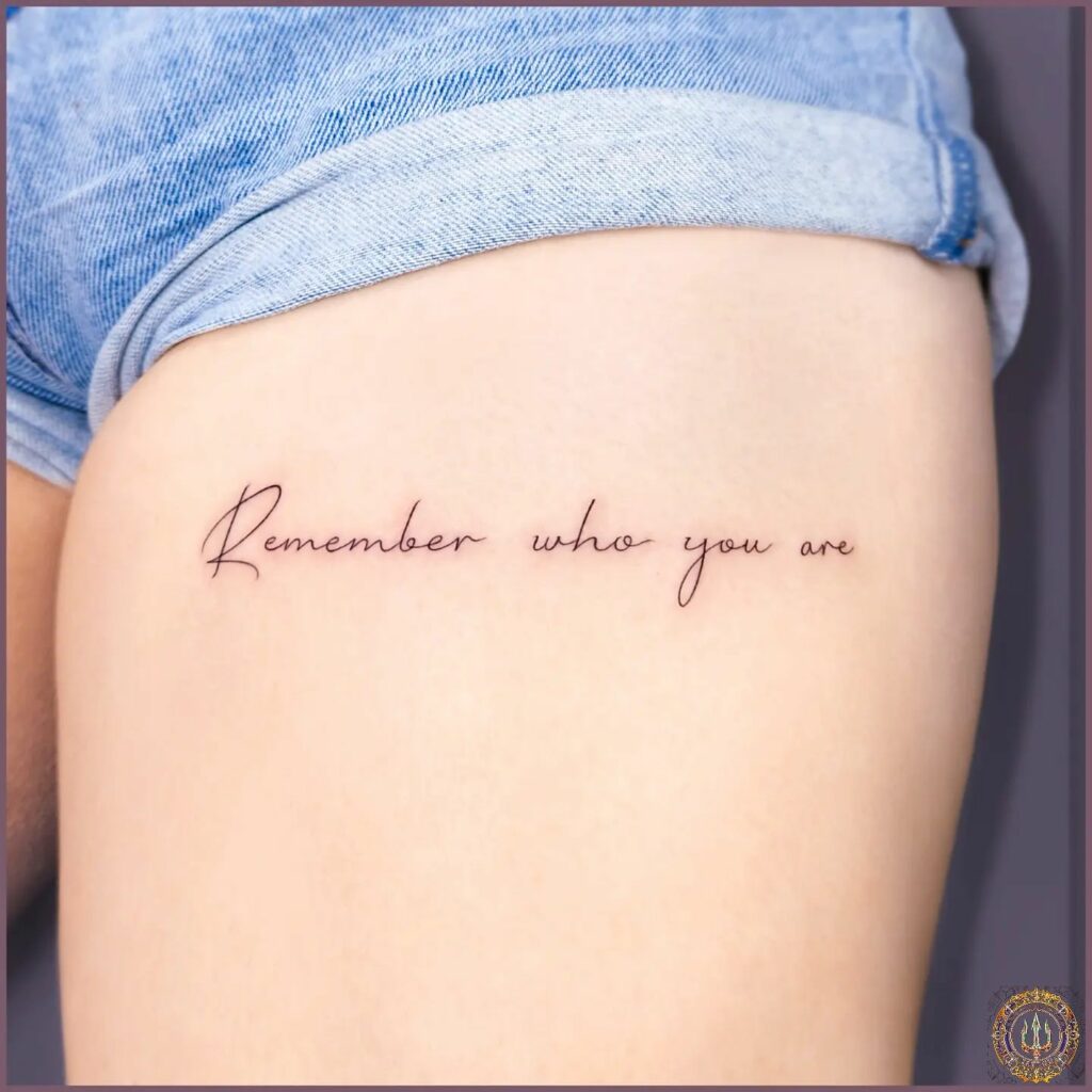 Remember Tattoo