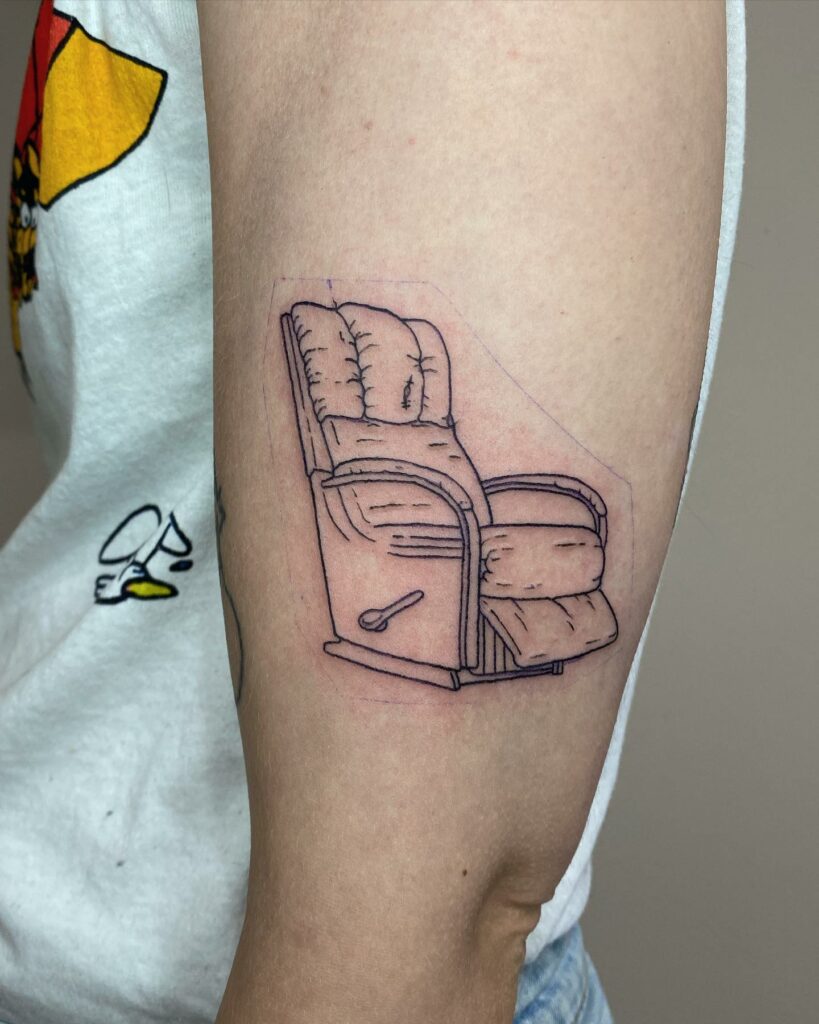 Salon Chair Tattoo