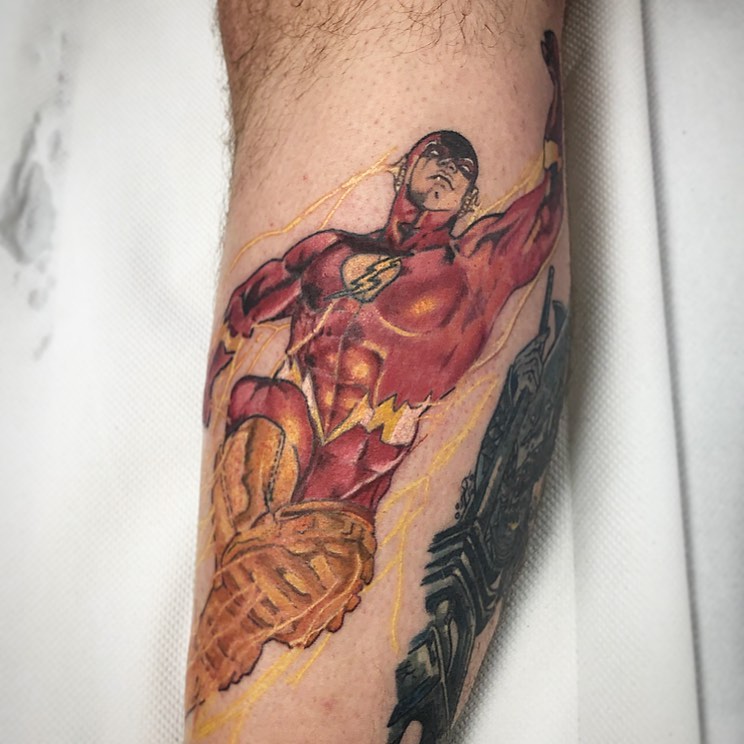The Fastest Man Alive The Flash Tattoos
