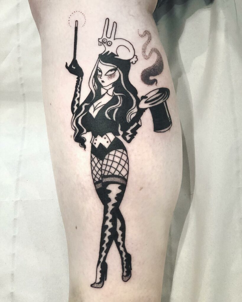 The Mistress of Magic Zatanna Tattoos
