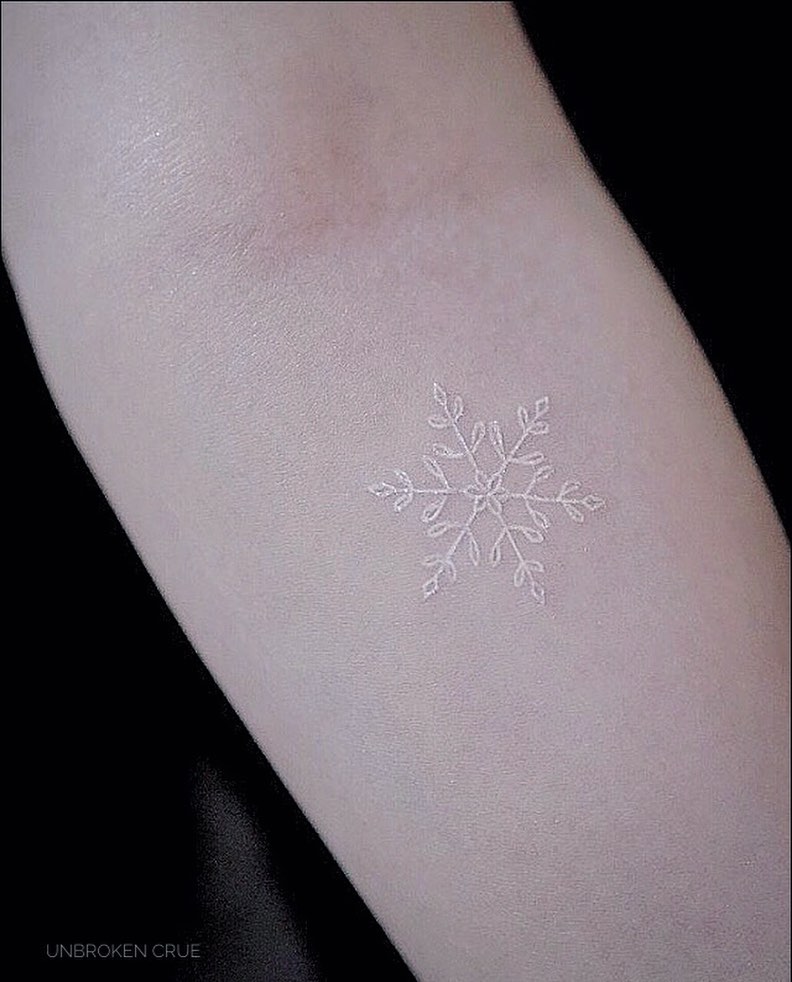 White Ink Tattoo