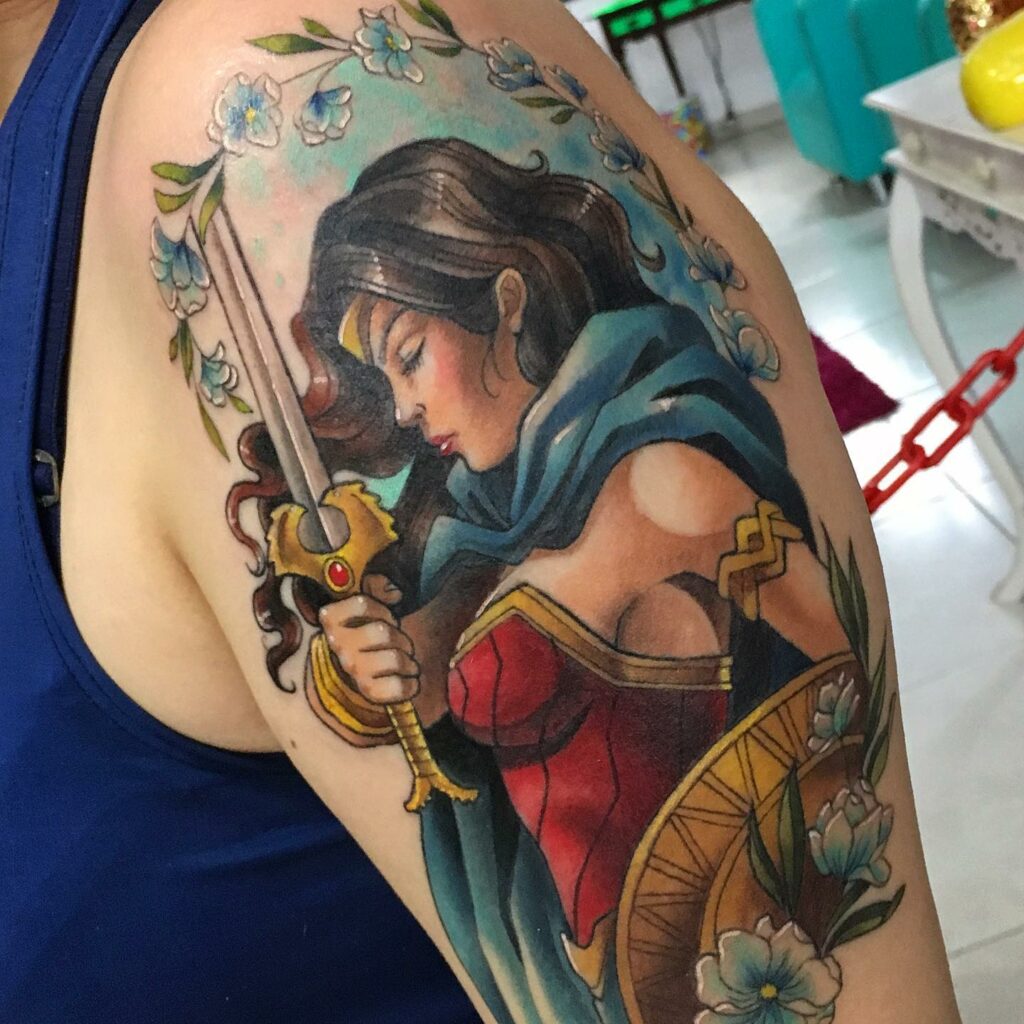 Wonder Woman Tattoos