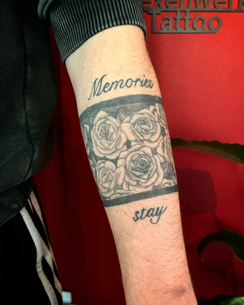 Your Memory Is A Treasure Tattoo