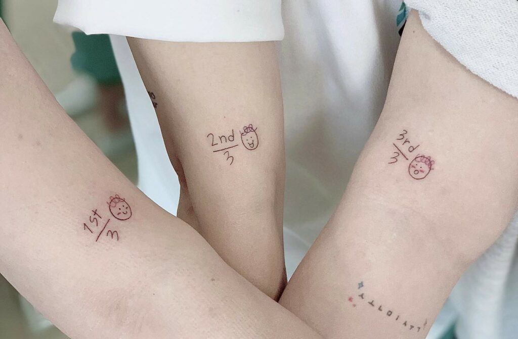 sister symbol tattoo ideas