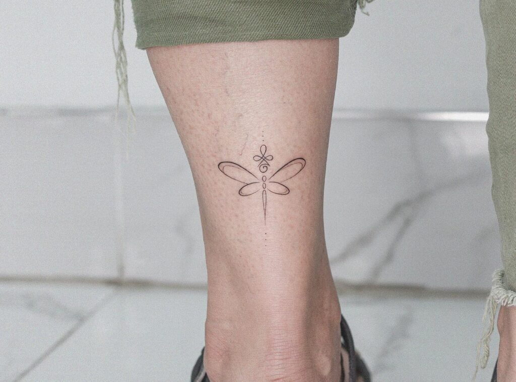 Female Strength Symbol Tattoo