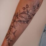 Floral Sleeve Tattoos