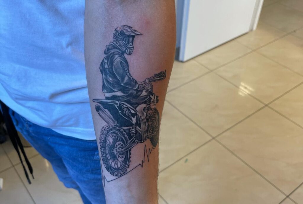 Motocross Tattoo