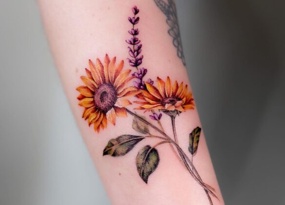 101 Amazing Sunflower Tattoo Ideas To Inspire You in 2023! - Outsons