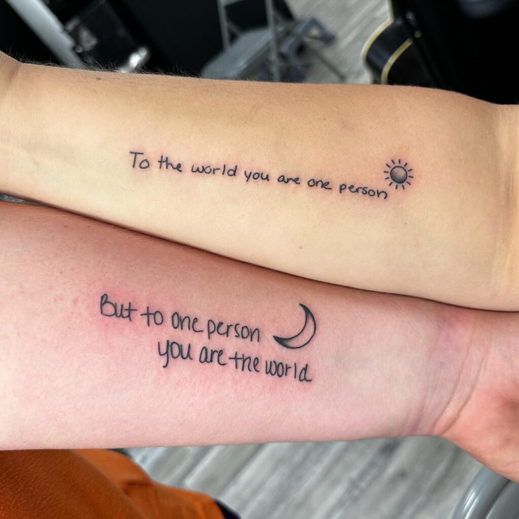 Mother-Son Tattoo