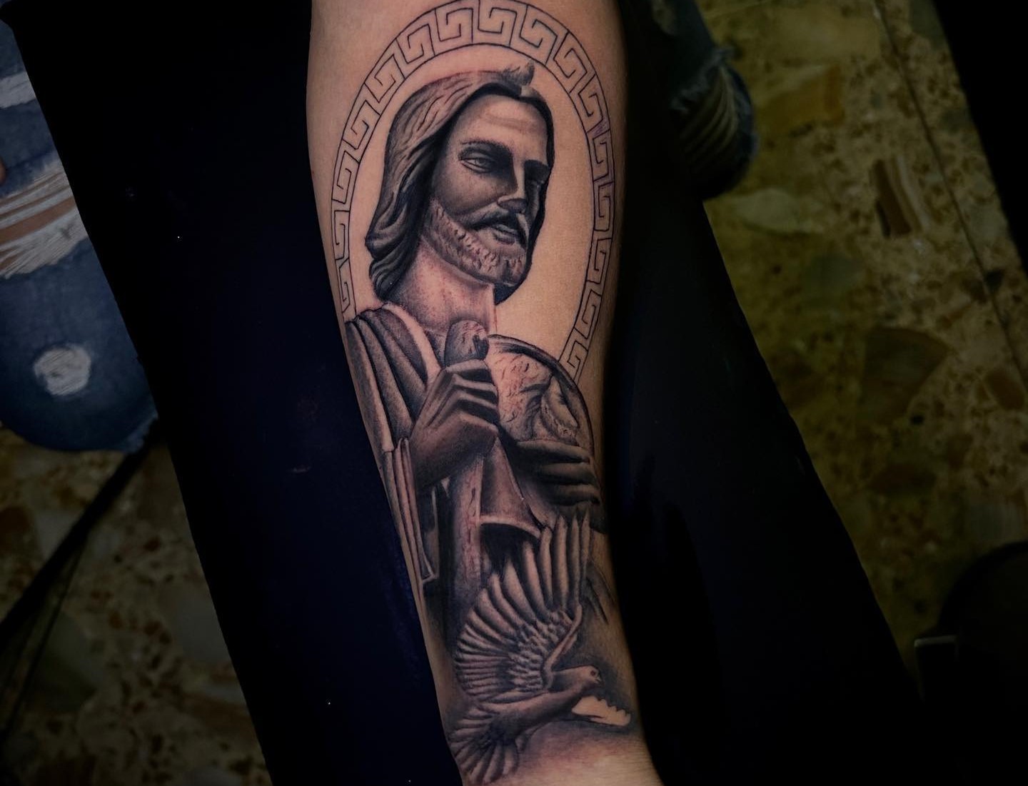 St Jude by Boston Rogoz TattooNOW