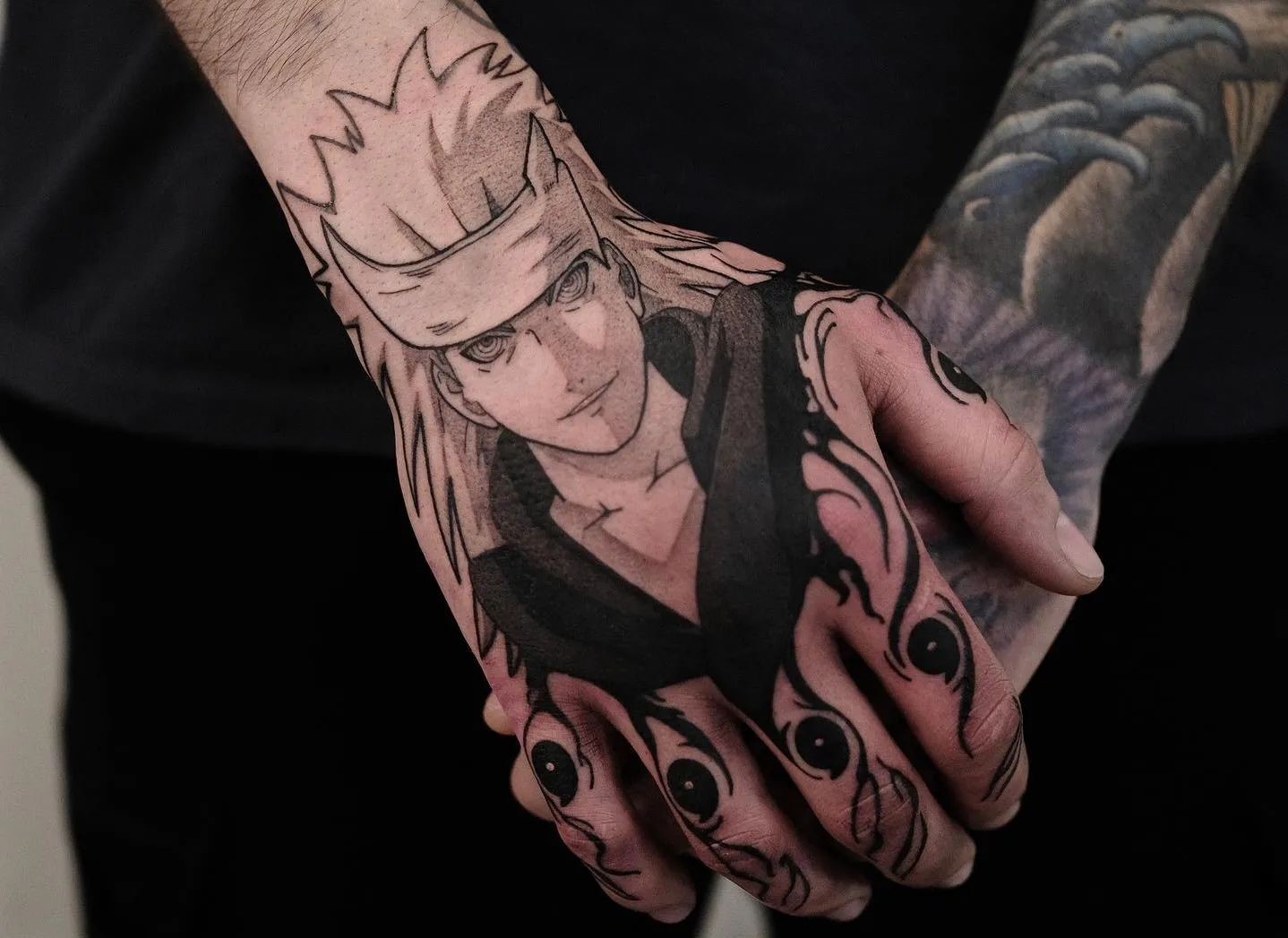 Another session down on this full anime back tattoo - YouTube
