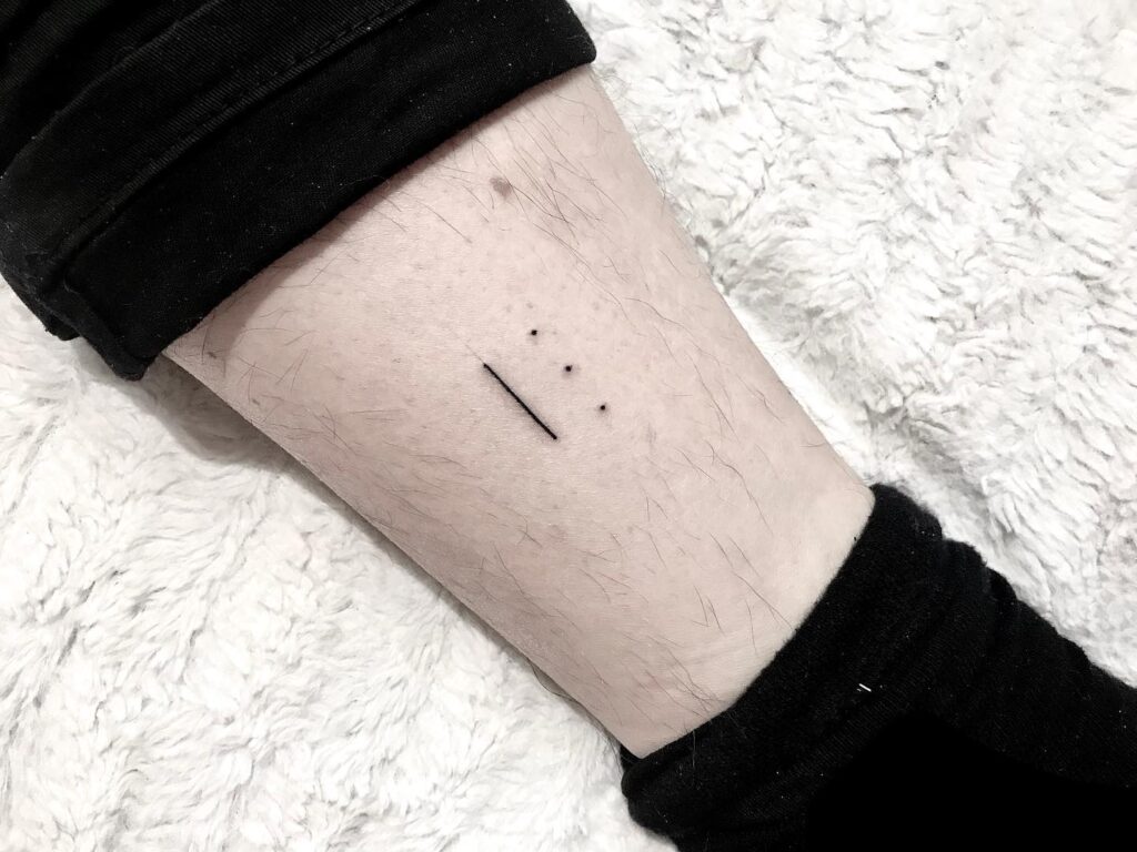 3 Dot tattoos