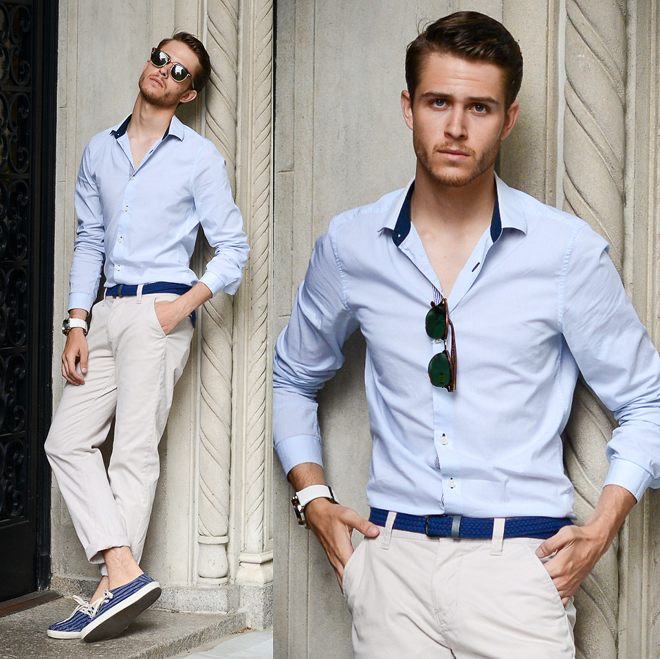 Outfit Ideas with Pin-Rolled Chinos
