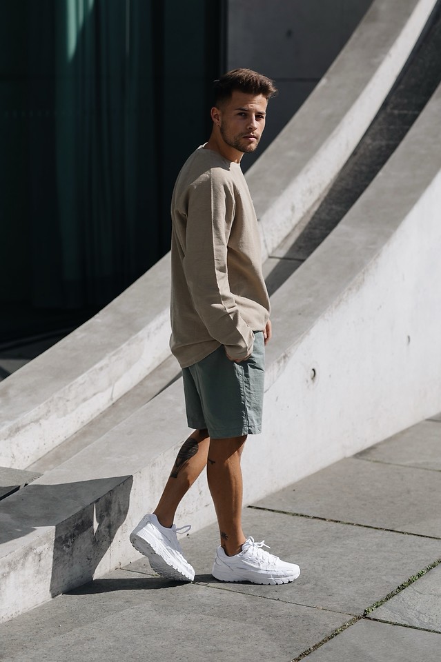 shorts with Sneakers