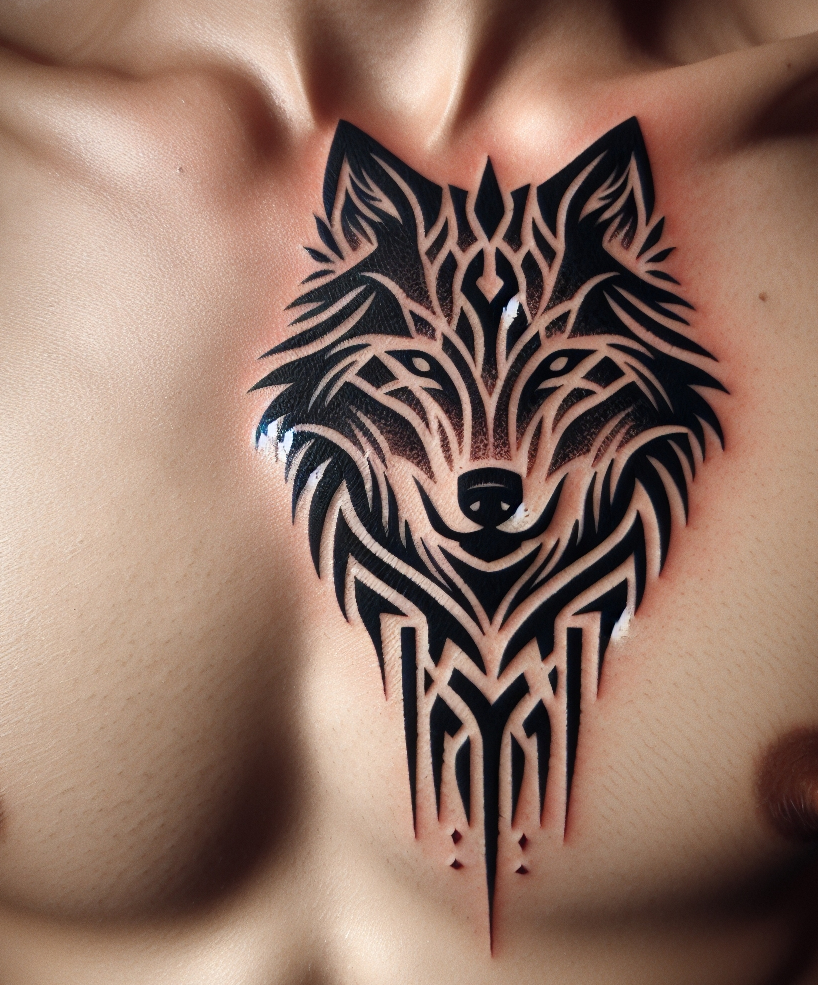 Stylish Mens Body Art Set 4 Sexy Beauty Makeup Stickers For Ebbdo Tribal Wolf  Tattoo From Lulu_baby, $5.26 | DHgate.Com