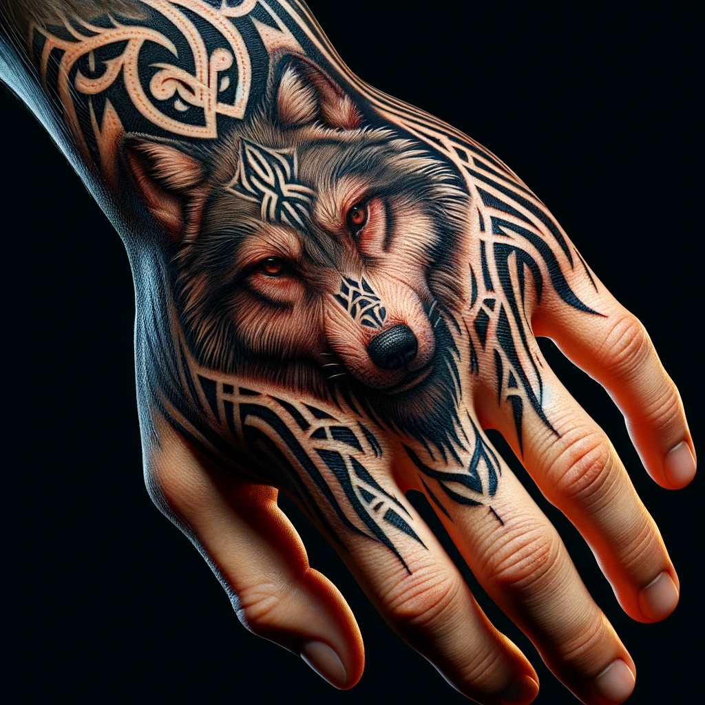 Wild Spirit: The Power of a Tribal Wolf Tattoo